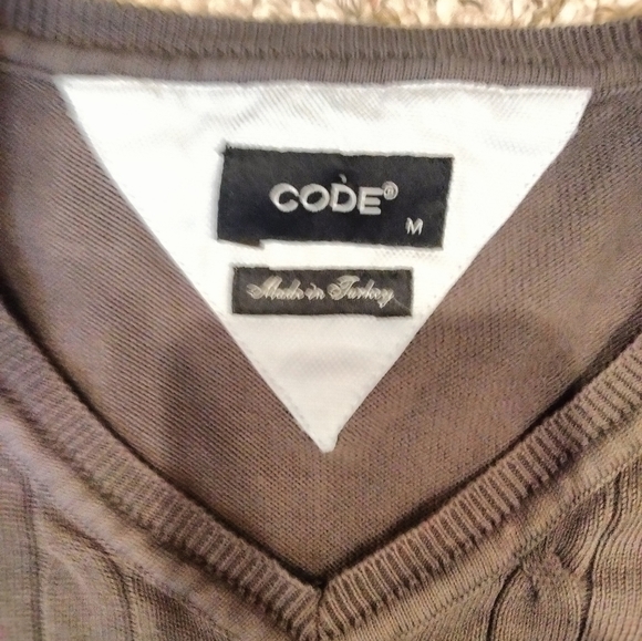 Code V-neck sweater - Picture 2 of 2